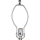 Modern European furniture - Distressed Taupe Glass Table Lamp - www.oroatrade.com