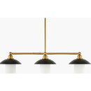 Modern European furniture - Black Iron 3-Light Chandelier - www.oroatrade.com