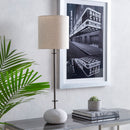 Hospitality furniture - White Linen Floor Lamp - www.oroatrade.com