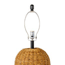 Modern European furniture - Natural Beige Seagrass Table Lamp - www.oroatrade.com