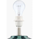 Modern European furniture - Lined Round Ceramic Table Lamp - www.oroatrade.com