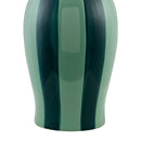 Modern European furniture - Striped Ceramic Table Lamp - www.oroatrade.com