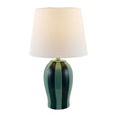 Modern European furniture - Striped Ceramic Table Lamp - www.oroatrade.com