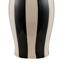 Modern European furniture - Striped Ceramic Table Lamp - www.oroatrade.com