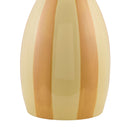 Contract furniture - Yellow Striped Ceramic Table Lamp - www.oroatrade.com