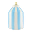 Modern European furniture - Vertical Lined Ceramic Table Lamp - www.oroatrade.com