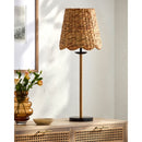 Contract furniture - Braided Seagrass Accent Table Lamp - www.oroatrade.com