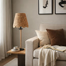 Contract furniture - Braided Seagrass Accent Table Lamp - www.oroatrade.com