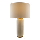 Hospitality furniture - Modern White Linen Table Lamp - www.oroatrade.com