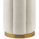 Hospitality furniture - Modern White Linen Table Lamp - www.oroatrade.com