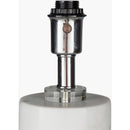 Hospitality furniture - White Cylindrical Marble Table Lamp - www.oroatrade.com