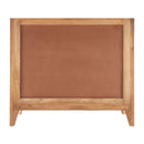 Modern European furniture - Reeded Mango Wood Cabinet - www.oroatrade.com