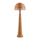 Hospitality furniture - Natural Rattan Dome Floor Lamp - www.oroatrade.com