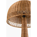 Hospitality furniture - Natural Rattan Dome Floor Lamp - www.oroatrade.com