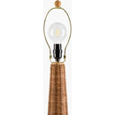 Hospitality furniture - Natural Rattan Dome Floor Lamp - www.oroatrade.com