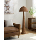 Hospitality furniture - Natural Rattan Dome Floor Lamp - www.oroatrade.com