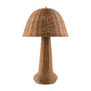 Modern European furniture - Domed Rattan Table Lamp - www.oroatrade.com