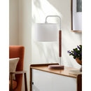 Modern European furniture - Gooseneck Linen Accent Table Lamp - www.oroatrade.com