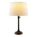 Modern European furniture - Iron Base Linen Table Lamp - www.oroatrade.com