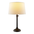 Modern European furniture - Iron Base Linen Table Lamp - www.oroatrade.com