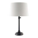 Modern European furniture - Iron Base Linen Table Lamp - www.oroatrade.com