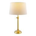 Modern European furniture - Iron Base Linen Table Lamp - www.oroatrade.com