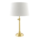 Modern European furniture - Iron Base Linen Table Lamp - www.oroatrade.com