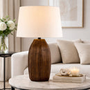 Hospitality furniture - Brown Paper Accent Table Lamp - www.oroatrade.com