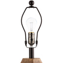Hospitality furniture - Brown Paper Accent Table Lamp - www.oroatrade.com