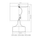Modern European furniture - Drum Linen Ceramic Table Lamp - www.oroatrade.com