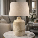 Hospitality furniture - Gray Ceramic Table Lamp - www.oroatrade.com