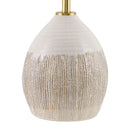 Contract furniture - Red Patterned Fabric Table Lamp - www.oroatrade.com