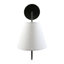 Hospitality furniture - Linen Curved-Arm Wall Lamp - www.oroatrade.com
