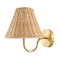 Modern European furniture - Rattan Shade Wall Lamp - www.oroatrade.com