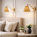 Modern European furniture - Rattan Shade Wall Lamp - www.oroatrade.com