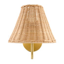 Modern European furniture - Rattan Shade Wall Lamp - www.oroatrade.com