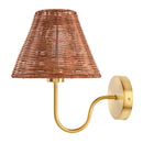 Modern European furniture - Rattan Shade Wall Lamp - www.oroatrade.com