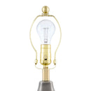 Modern European furniture - Scalloped Jute Table Lamp - www.oroatrade.com