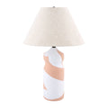Modern European furniture - Painted Two-Toned Table Lamp - www.oroatrade.com