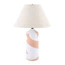 Modern European furniture - Painted Two-Toned Table Lamp - www.oroatrade.com