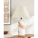 Modern European furniture - Painted Two-Toned Table Lamp - www.oroatrade.com