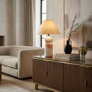 Modern European furniture - Painted Two-Toned Table Lamp - www.oroatrade.com