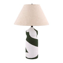 Modern European furniture - Painted Two-Toned Table Lamp - www.oroatrade.com