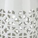 Modern European furniture - Openwork Ceramic Garden Stool - www.oroatrade.com