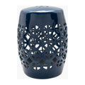 Modern European furniture - Openwork Ceramic Garden Stool - www.oroatrade.com