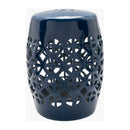 Modern European furniture - Openwork Ceramic Garden Stool - www.oroatrade.com