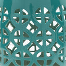 Modern European furniture - Openwork Ceramic Garden Stool - www.oroatrade.com