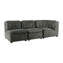 Modern European furniture - Tufted Modular Sofa - www.oroatrade.com