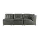 Modern European furniture - Tufted Modular Sofa - www.oroatrade.com