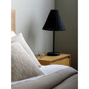 Hospitality furniture - Black Rattan Accent Table Lamp - www.oroatrade.com